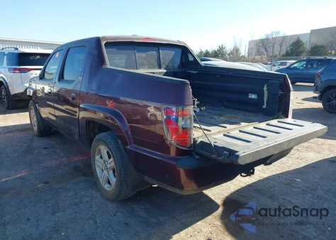 2012 Honda Ridgeline Rtl from USA, damaged, VIN 5FPYK1F5XCB457546